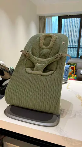 Ergobaby Bouncer (Sage Green) – Excellent Condition, Original Box Included!