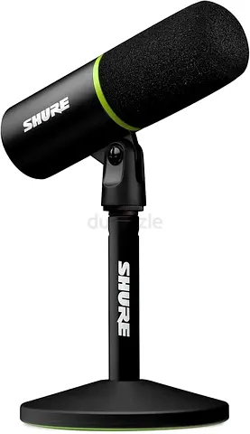 2x Shure MV6 USB microphones no stands