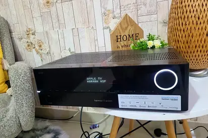 Harman Kardon AVR 171 - ST11 Sub,  TS60 5 speakers with 2 stands, including all cables with remote.