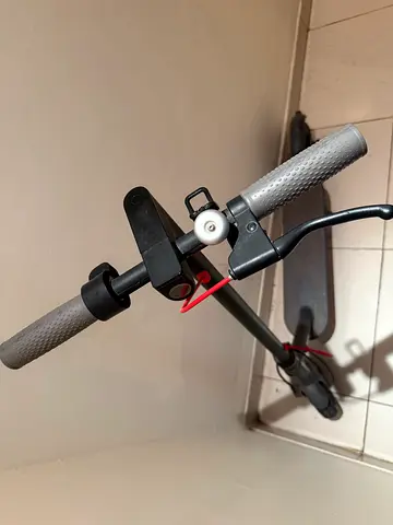 Lightly used electric kick scooter — foldable with handbrake available to sale in Bur Dubai Rolla st