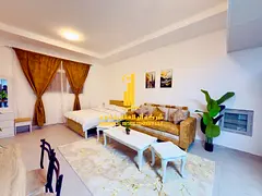 🏡 Fully furnished studio apartment | in Ajman Corniche | Rent includes all bills and internet - r