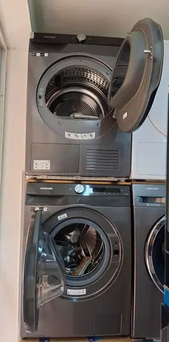 Samsung front-load washer and dryer set - good working condition
