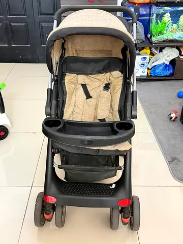 Lightweight baby stroller, used but in good condition