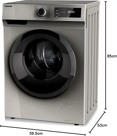Toshiba Front load Washer 7 Kg – Tw-H80S2A(Sk)