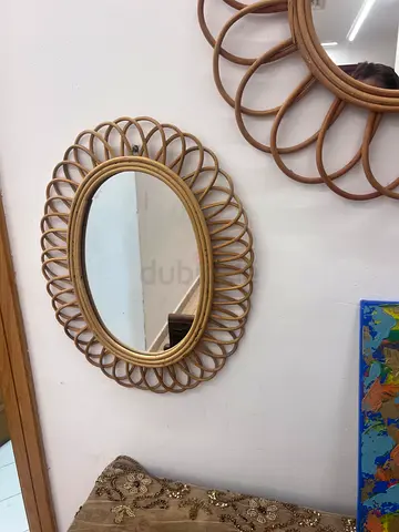 Rattan final mirrors set of 3