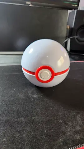 Pokemon Poké Ball Toy/Container - White and Red, good condition