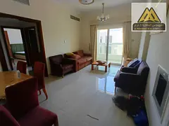 For annual rent: Fully furnished 2-bedroom apartment in Al Jurf 2, Ajman. Internet included. AED 45,