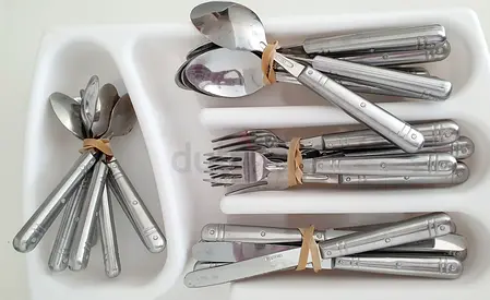 Stainless Steel Cutlery Set (Forks, Spoons, Knives)
