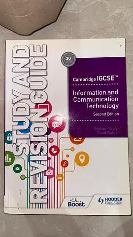 Cambridge IGCSE ICT Revision Guide – Hodder Education