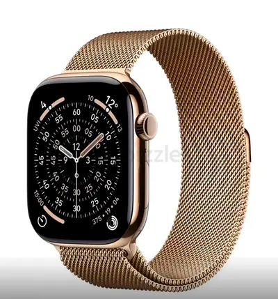 Apple Watch Series 11 46mm Gold Ti Gold Mil Lp S/M CEL