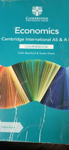 Cambridge International AS  A Level Economics Coursebook (Borrington  Grant)