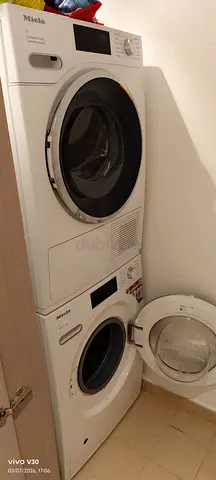 Miele 9kg Saprat Washer dryer Sat latest version