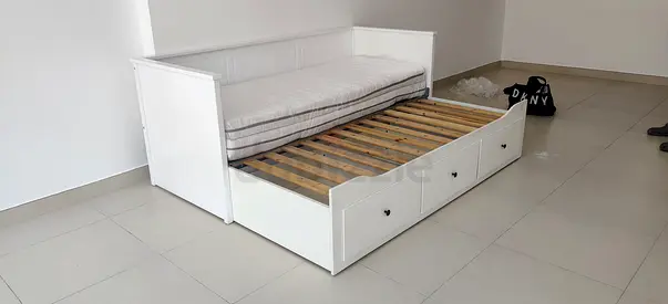 Day bed Ikea with mattress available in perfect condition