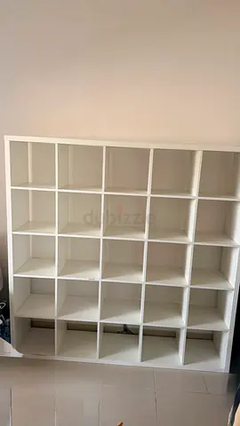 IKEA KALLAX 
Shelving unit, white, 182x182 cm