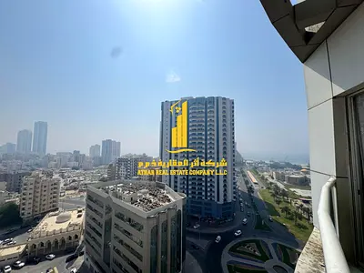 Luxury apartment for monthly rent, two bedrooms and a hall with a sea view, fully furnished with hi