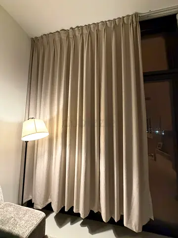 Bedroom Curtains (Blackout + Sheer) for sale