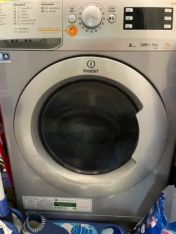 Indesit XWDE 961480X S GCC Front Load Washer Dryer - Freestanding