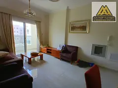 2 Bedrooms Spacious Living Hall Fully Furnished Internet Included Large Layout New and Well-Maintain
