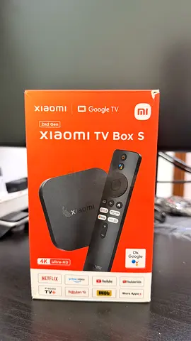 Xiaomi TV Box S (2nd Gen) - Google TV, 4K Ultra HD with all accessories - fixed price