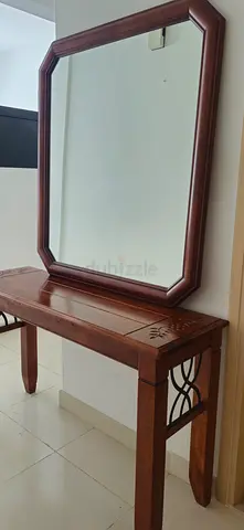 Console Table with Matching Mirror