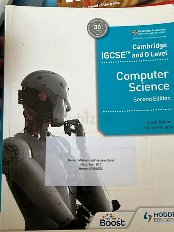 IGCSE and O Level Computer Science (Second Edition) - Cambridge