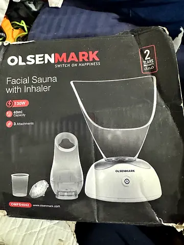 Olsenmark Facial Sauna  Inhaler - Used, Good Condition