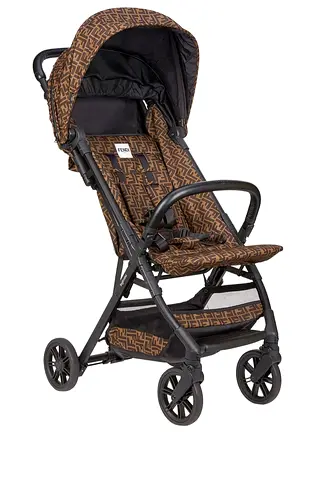 Fendi Lightweight infant stroller - good condition, brown patterned fabric