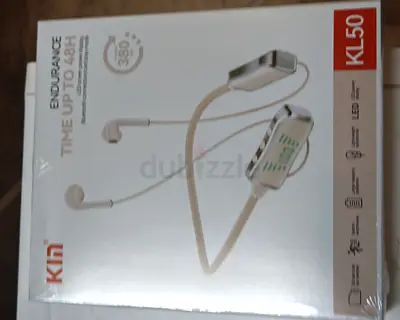 Kin KL50 Wireless Neckband Earphones - New in Box
