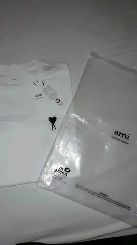 White Ami de Coeur T-shirt (Size s and m tag visible) - New with tags