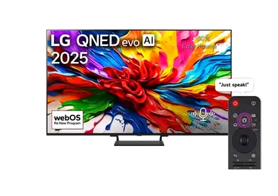 LG 75″ QNED evo AI QNED93 MiniLED 4K 120Hz Smart TV AI Magic Remote Dolby webOS25 (2025 Model)
