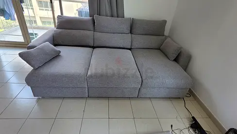 Excellent condition ikea esklstuna lshape sofa bed