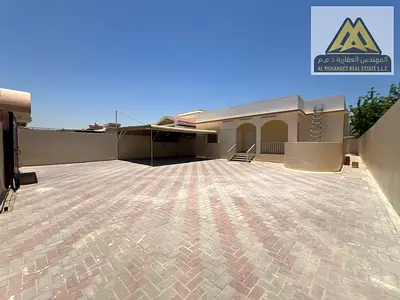 A spacious villa is available for annual rent in Al Rawda 3, Ajman, built on a 5,000 sq. ft. plot. The villa offers a practical layout with generous l