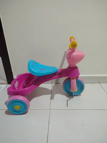 Pink and Blue Toddler Tricycle
