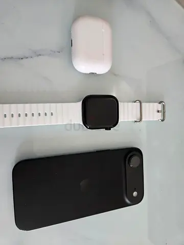 iPhone Air 256GB, with Apple Watch series 10 and AirPods Pro 3 - pre-owned(2 items have Apple care)