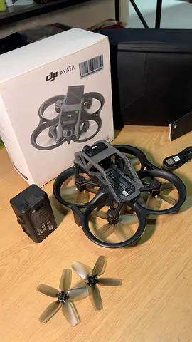 DJI Avata drone with box, extra props and battery - good condition