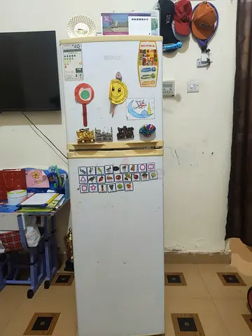 Used Supra Double-Door Refrigerator - Good Working Condition