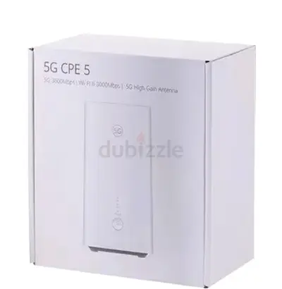 5G CPE 5 High Speed WiFi 6 Router