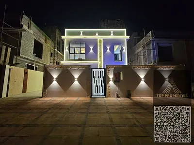 With a swimming pool, registration fees included, super deluxe finishing, two floors and a roof