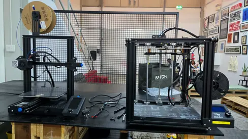 Creality Ender 5 pro and Ender 3 V2 3D printers