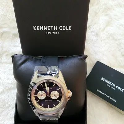 Kenneth Cole Men’s Stainless Steel Chronograph Watch - New in Box