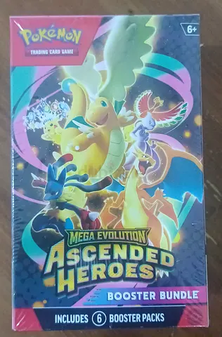 Five Pokemon TCG: Ascended Heroes Booster Boxes (Sealed)