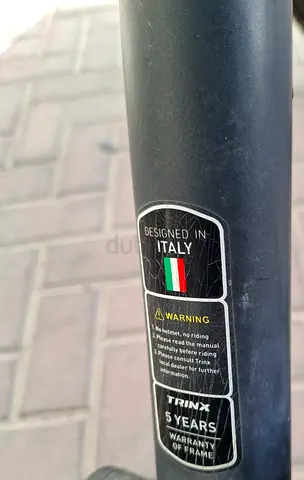 Trinx bicycle frame (Designed in Italy) - used frame with minor wear