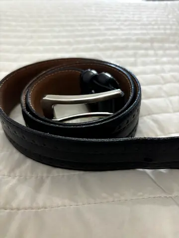 Real leather belts for men (different option), price 20 AED
