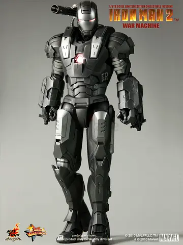 HotToys MMS120 War Machine (Iron Man 2) 1/6 - Perfect Condition - Collectors Edition