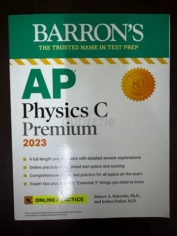 Barrons AP Physics C Premium 2023 - Complete Test Prep Book