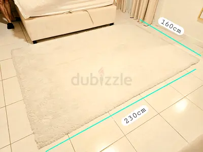Comfy High Pile Whitish Carpet