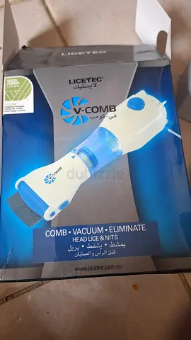 Brand new Licetec V-Comb vacuum lice remover - unopened box