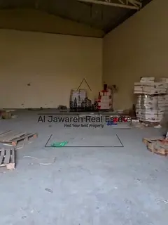 Warehouse for rent at a special price in the modern industrial area of Umm Al Quwain