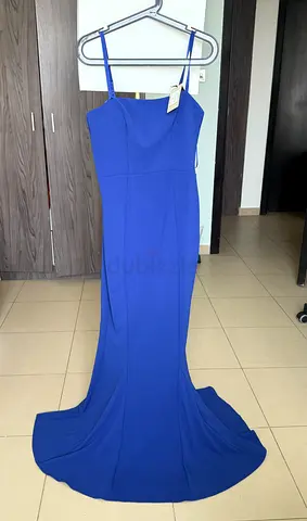 Royal Blue Formal Evening Gown - Size Tag Attached