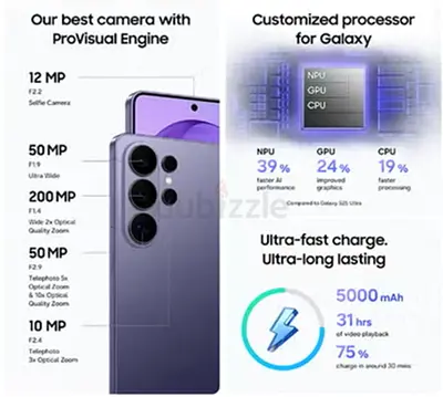 New S26 ultra 256GB - unboxed